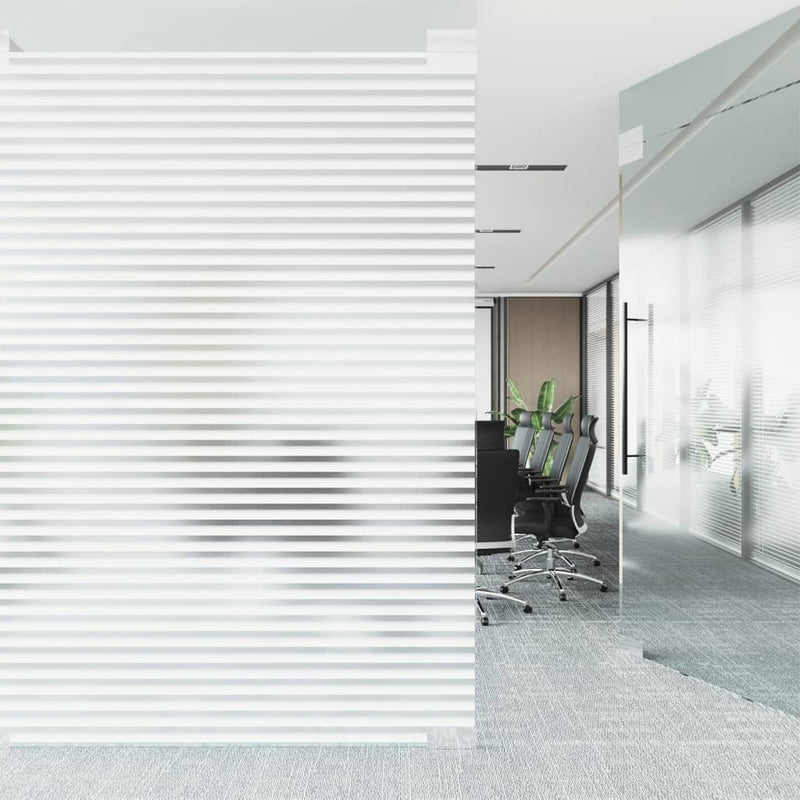 Load image into Gallery viewer, Vidaxl raamfolie strepenpatroon mat 45x500 cm pvc