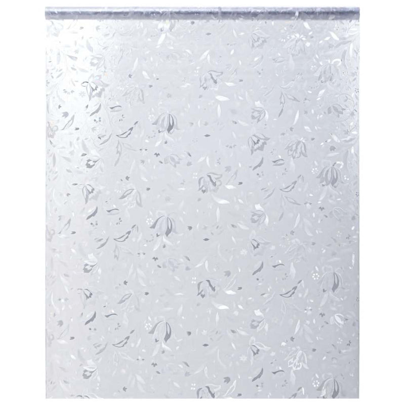 Load image into Gallery viewer, Vidaxl raamfolie bloemenpatroon mat 90x500 cm pvc