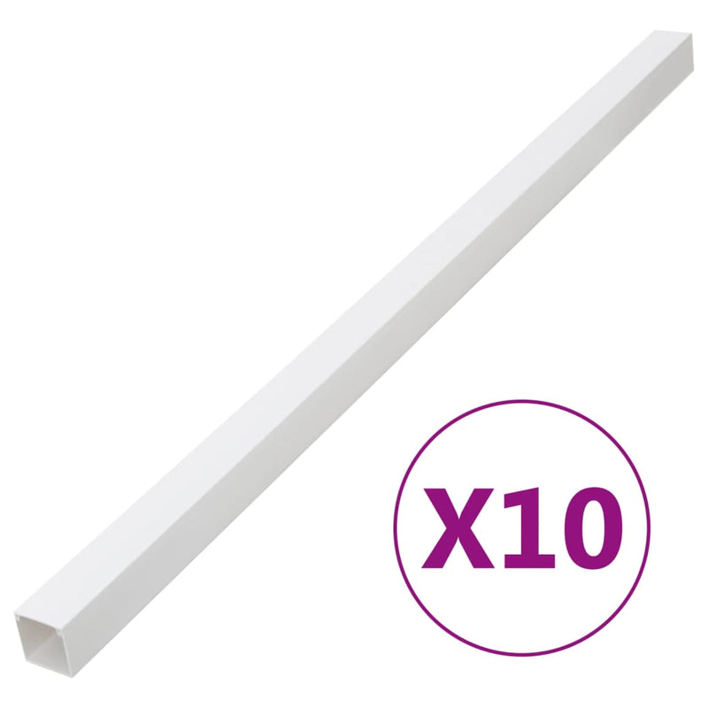 Load image into Gallery viewer, Vidaxl kabelgoot 60x40 mm 10 m pvc
