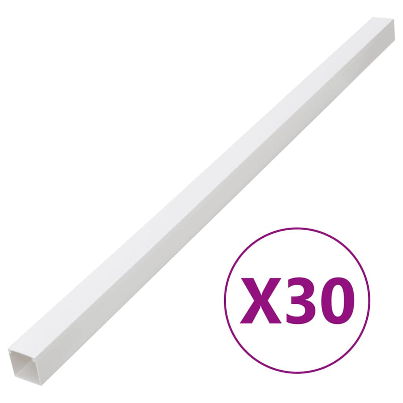 Load image into Gallery viewer, Vidaxl kabelgoot 100x60 mm 30 m pvc