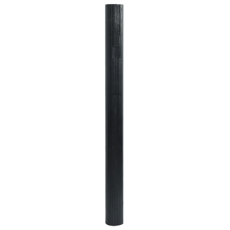 Afbeelding laden in galerijviewer, Vidaxl vloerkleed rechthoekig 60x200 cm bamboe zwart