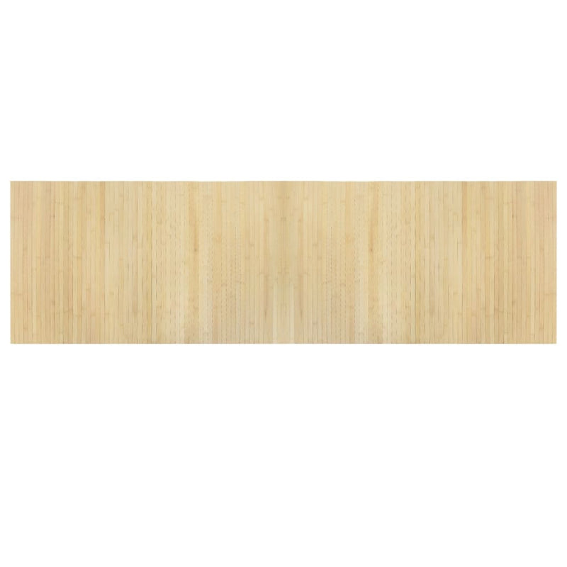 Load image into Gallery viewer, Vidaxl vloerkleed rechthoekig 60x200 cm bamboe lichtnaturel