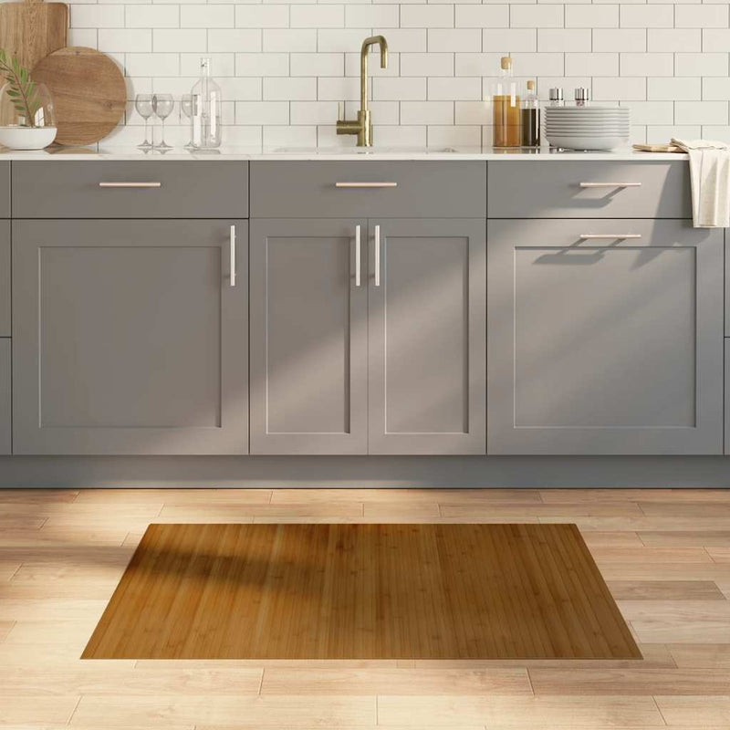 Load image into Gallery viewer, Vidaxl vloerkleed rechthoekig 70x100 cm bamboe bruin