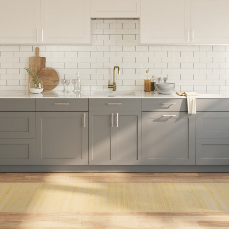 Load image into Gallery viewer, Vidaxl vloerkleed rechthoekig 70x400 cm bamboe lichtnaturel