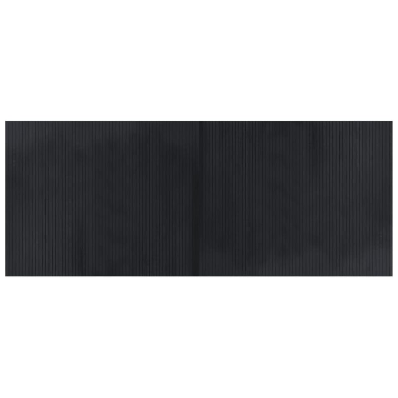 Afbeelding laden in galerijviewer, Vidaxl vloerkleed rechthoekig 80x200 cm bamboe zwart
