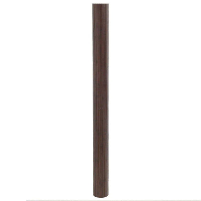 Load image into Gallery viewer, Vidaxl vloerkleed rechthoekig 80x300 cm bamboe donkerbruin