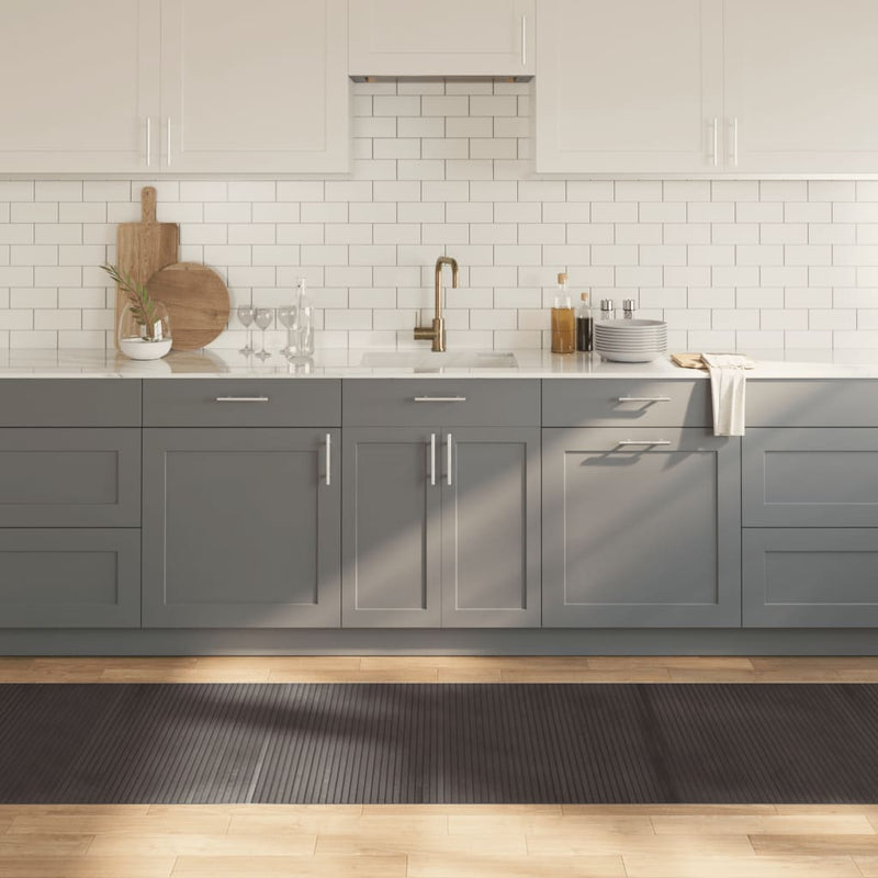 Load image into Gallery viewer, Vidaxl vloerkleed rechthoekig 80x500 cm bamboe donkerbruin