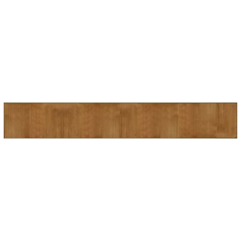 Afbeelding laden in galerijviewer, Vidaxl vloerkleed rechthoekig 60x400 cm bamboe bruin