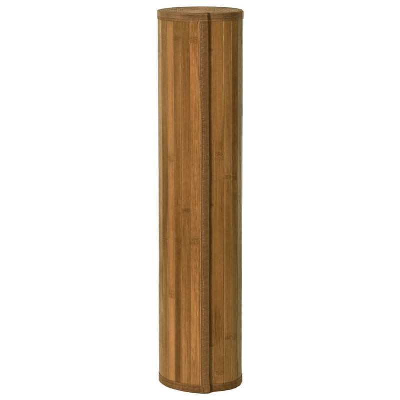 Afbeelding laden in galerijviewer, Vidaxl vloerkleed rechthoekig 60x400 cm bamboe bruin