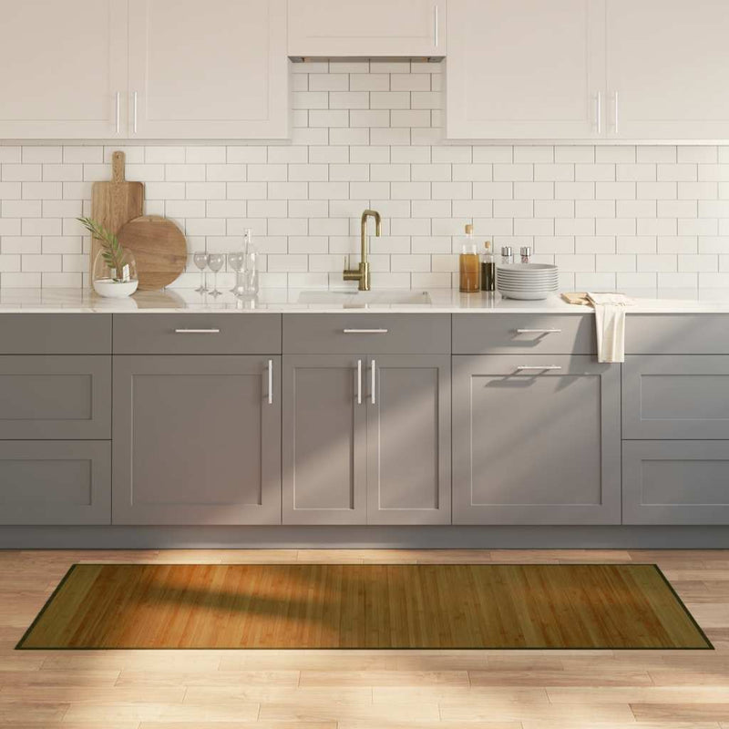 Load image into Gallery viewer, Vidaxl vloerkleed rechthoekig 70x200 cm bamboe bruin