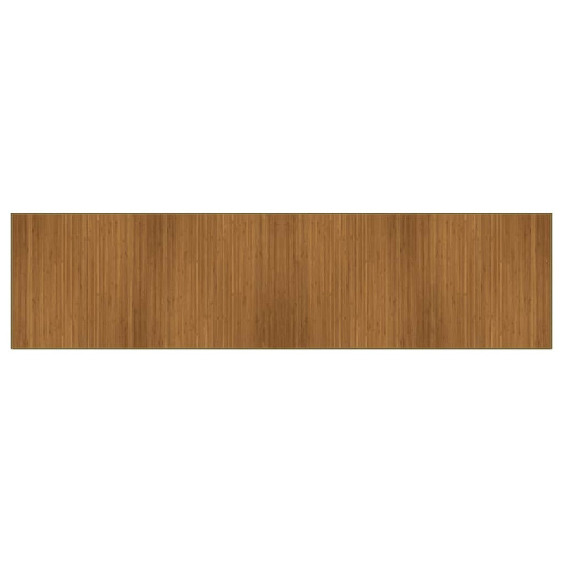 Load image into Gallery viewer, Vidaxl vloerkleed rechthoekig 100x400 cm bamboe bruin