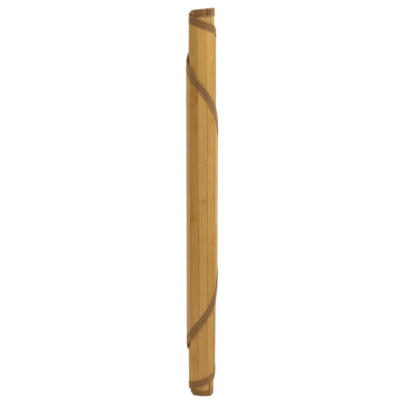 Afbeelding laden in galerijviewer, Vidaxl vloerkleed rond 80 cm bamboe naturel