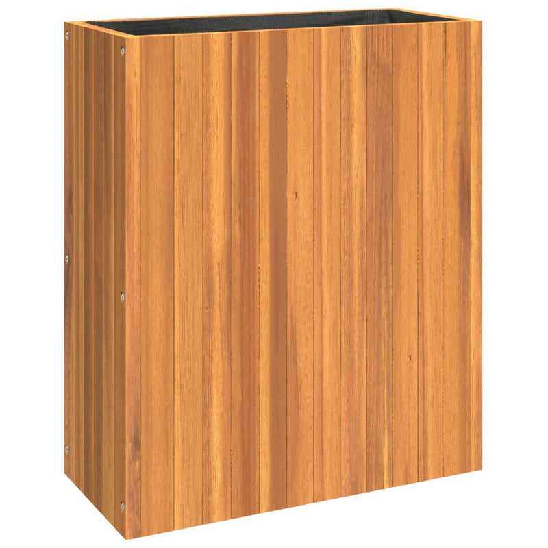 Afbeelding laden in galerijviewer, Vidaxl plantenbak 59x27,5x70 cm massief acaciahout
