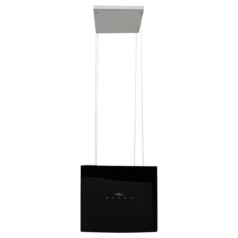 Load image into Gallery viewer, Vidaxl afzuigkap voor kookeiland met aanraaksensor lcd gehard glas