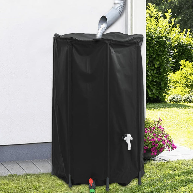 Load image into Gallery viewer, Vidaxl watertank met kraan opvouwbaar 500 l pvc