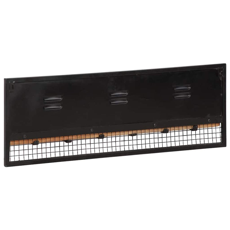 Afbeelding laden in galerijviewer, Vidaxl wandkapstok 90x11x30 cm massief mangohout mango