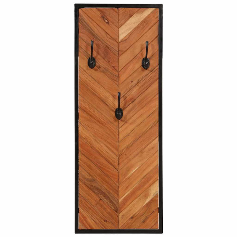 Afbeelding laden in galerijviewer, Vidaxl kapstokken 2 st 35x1x90 cm massief acaciahout