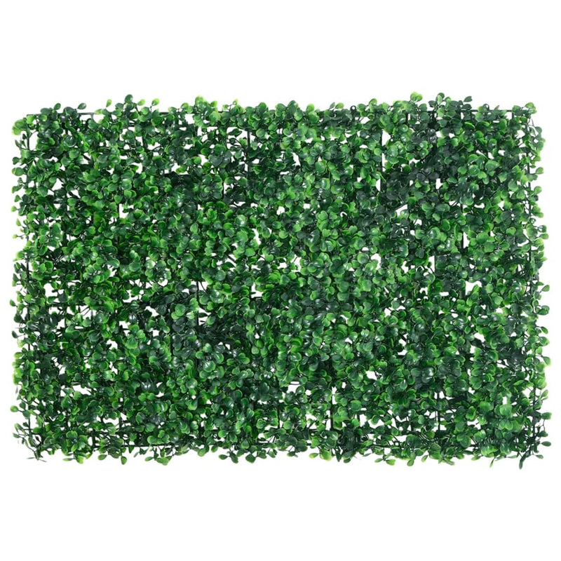 Load image into Gallery viewer, Vidaxl hek met kunstheester 24 st 40x60 cm groen