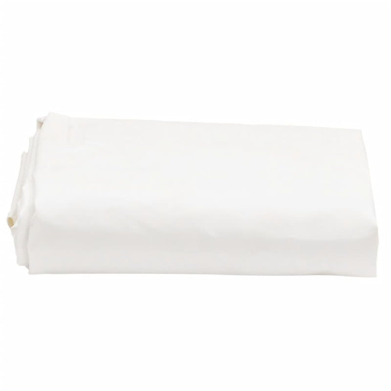 Load image into Gallery viewer, Vidaxl dekzeil 650 g m² ø 5 m wit