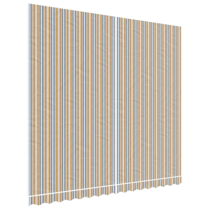 Load image into Gallery viewer, Vidaxl vervangingsdoek voor luifel gestreept 4x3,5 m meerkleurig