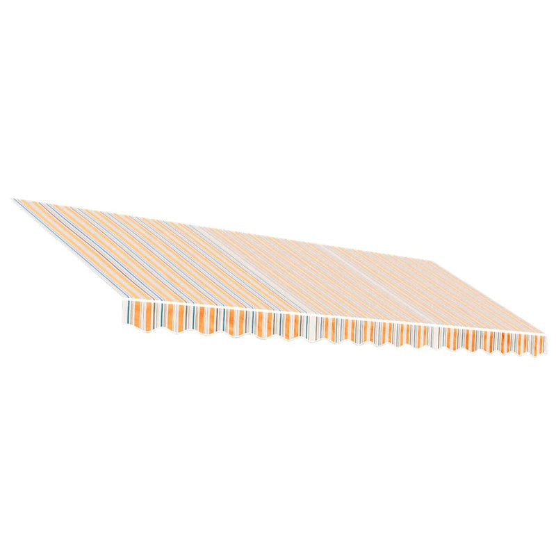 Load image into Gallery viewer, Vidaxl vervangingsdoek voor luifel gestreept 4,5x3 m meerkleurig