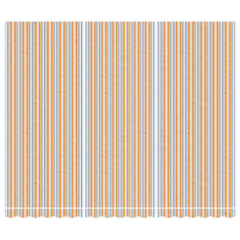 Load image into Gallery viewer, Vidaxl vervangingsdoek voor luifel gestreept 4,5x3,5 m meerkleurig