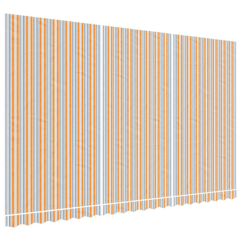 Load image into Gallery viewer, Vidaxl vervangingsdoek voor luifel gestreept 5x3 m meerkleurig