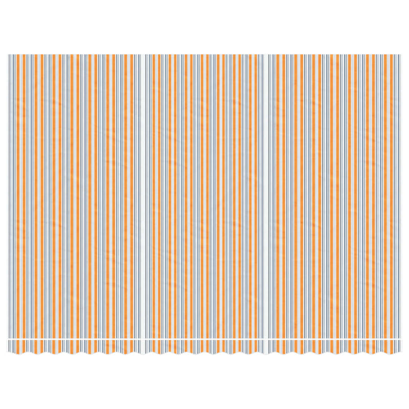 Load image into Gallery viewer, Vidaxl vervangingsdoek voor luifel gestreept 5x3,5 m meerkleurig