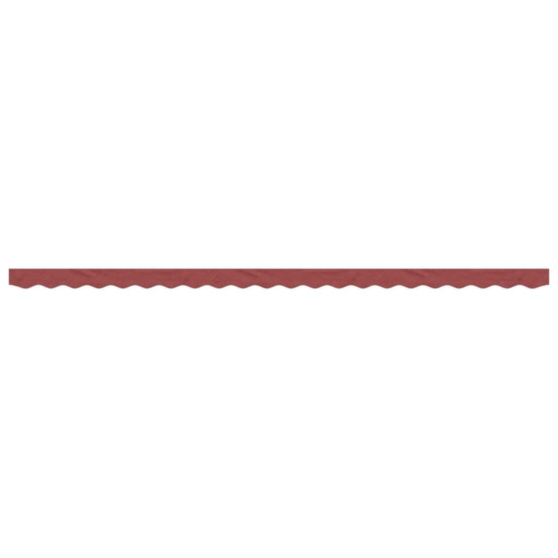Load image into Gallery viewer, Vidaxl vervangingsdoek voor luifelrok gestreept 5 m bordeauxrood