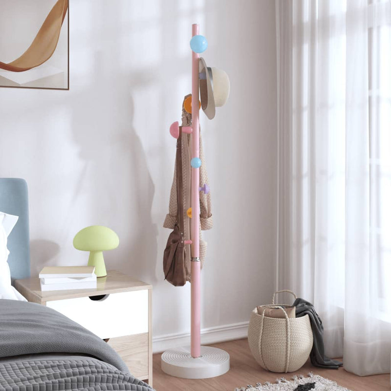 Load image into Gallery viewer, Vidaxl kapstok 172 cm gepoedercoat ijzer roze