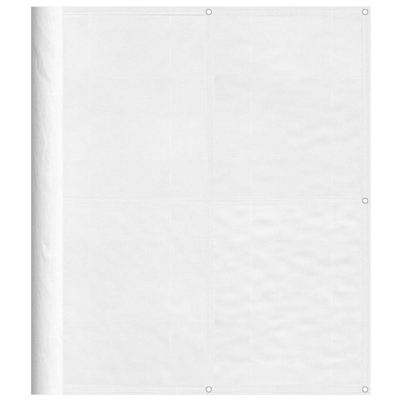 Afbeelding laden in galerijviewer, Vidaxl balkonscherm 120x1000 cm 100% oxford polyester wit