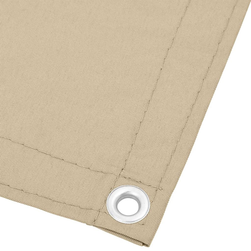 Load image into Gallery viewer, Vidaxl balkonscherm 120x1000 cm 100% oxford polyester beige