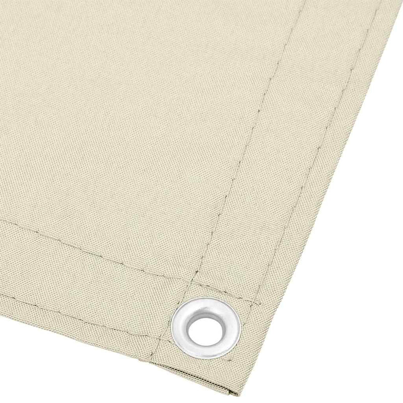 Load image into Gallery viewer, Vidaxl balkonscherm 75x800 cm 100% oxford polyester crèmekleurig