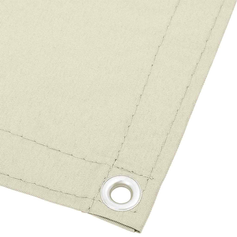 Load image into Gallery viewer, Vidaxl balkonscherm 75x1000 cm 100% oxford polyester crèmekleurig
