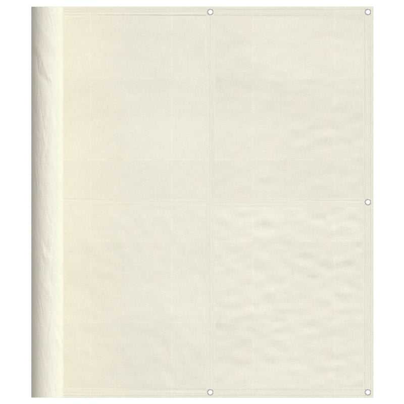 Load image into Gallery viewer, Vidaxl balkonscherm 120x800 cm 100% oxford polyester crèmekleurig