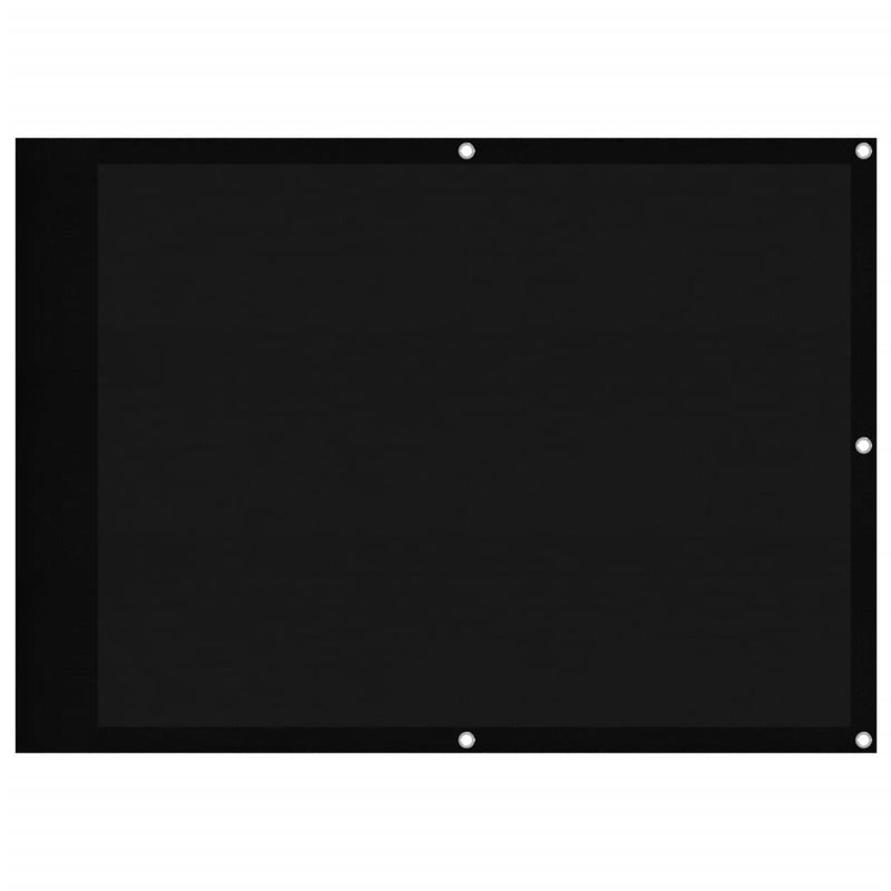 Load image into Gallery viewer, Vidaxl balkonscherm 75x700 cm 100% oxford polyester zwart