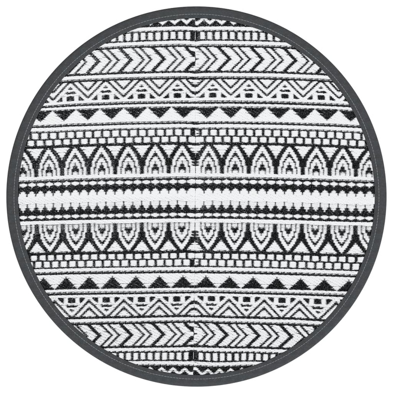 Load image into Gallery viewer, Vidaxl buitenkleed arakil ø160 cm polypropeen zwart