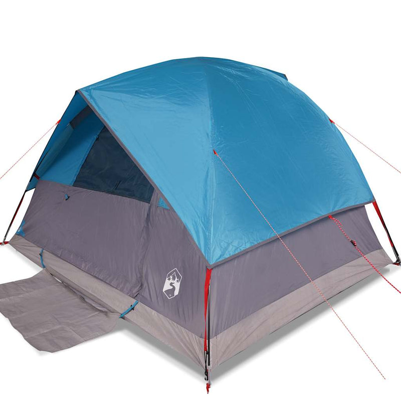 Load image into Gallery viewer, Vidaxl koepeltent 6-persoons waterdicht blauw