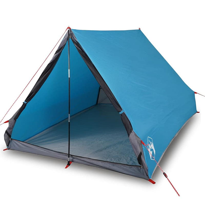 Load image into Gallery viewer, Vidaxl tent 2-persoons a-frame waterdicht blauw