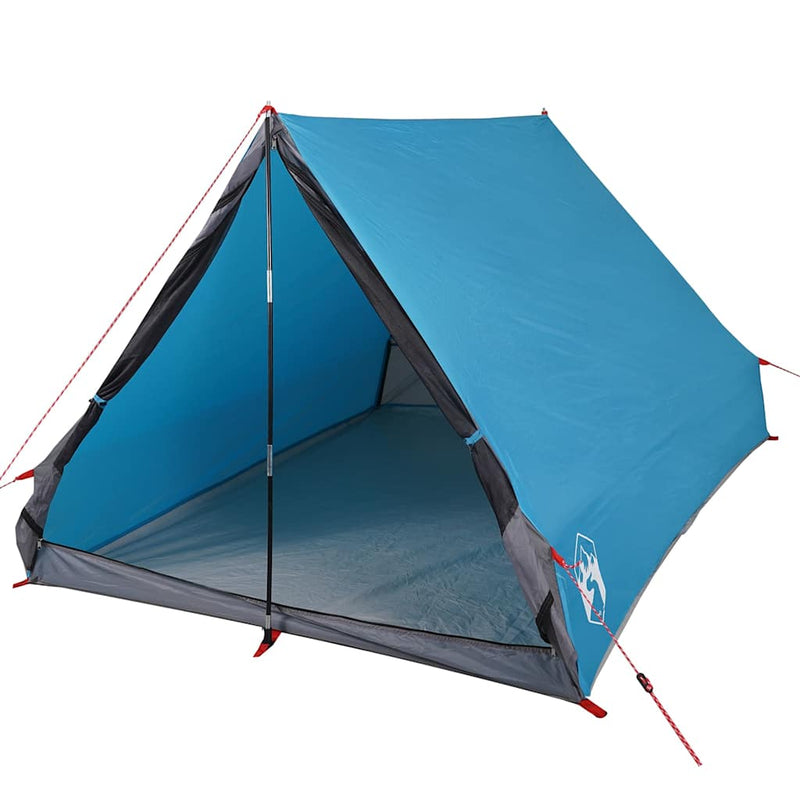 Load image into Gallery viewer, Vidaxl tent 2-persoons a-frame waterdicht blauw