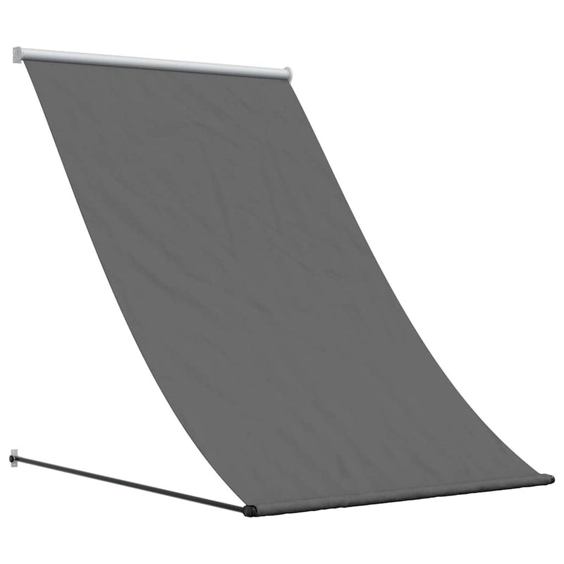 Load image into Gallery viewer, Vidaxl luifel uittrekbaar 150x150 cm stof en staal antracietkleurig