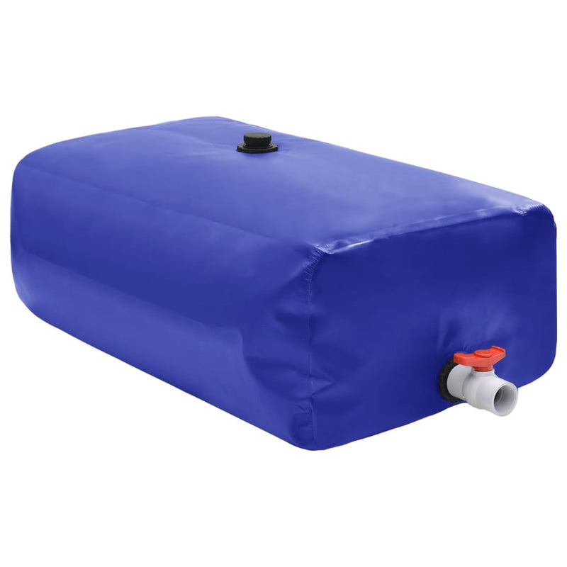 Load image into Gallery viewer, Vidaxl watertank met kraan opvouwbaar 670 l pvc