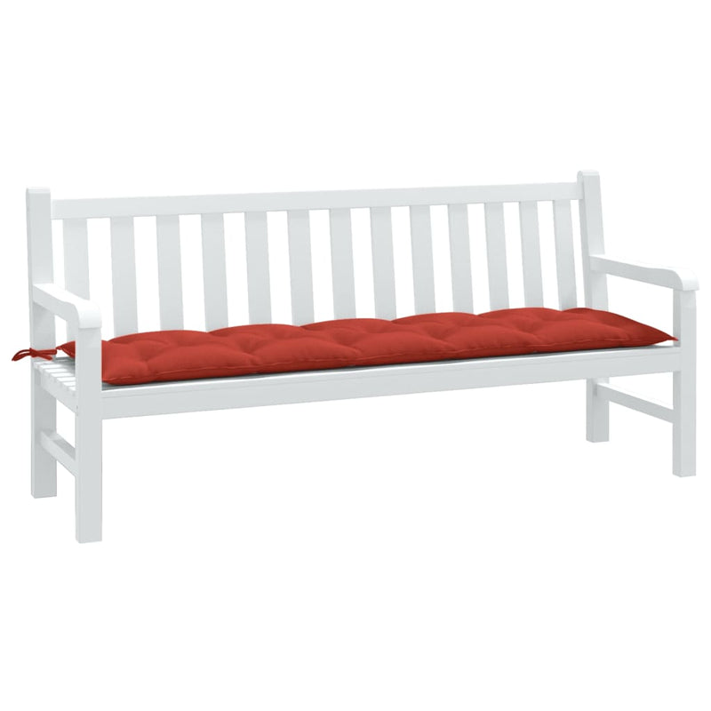 Load image into Gallery viewer, Vidaxl tuinbankkussen 180x50x7 cm stof gemêleerd rood
