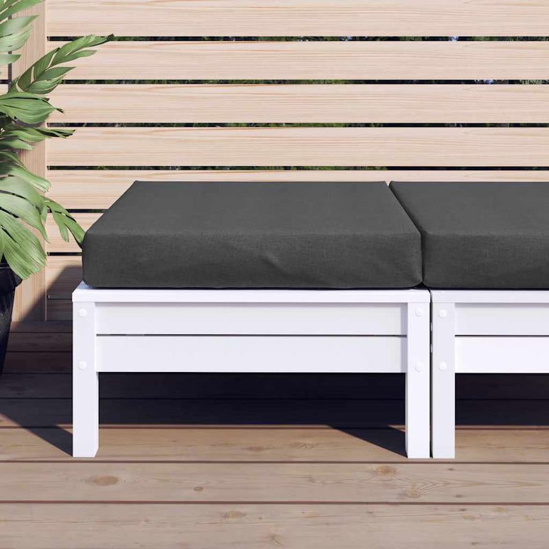 Load image into Gallery viewer, Vidaxl palletkussen 60x60x9,5 cm stof gemêleerd antracietkleurig