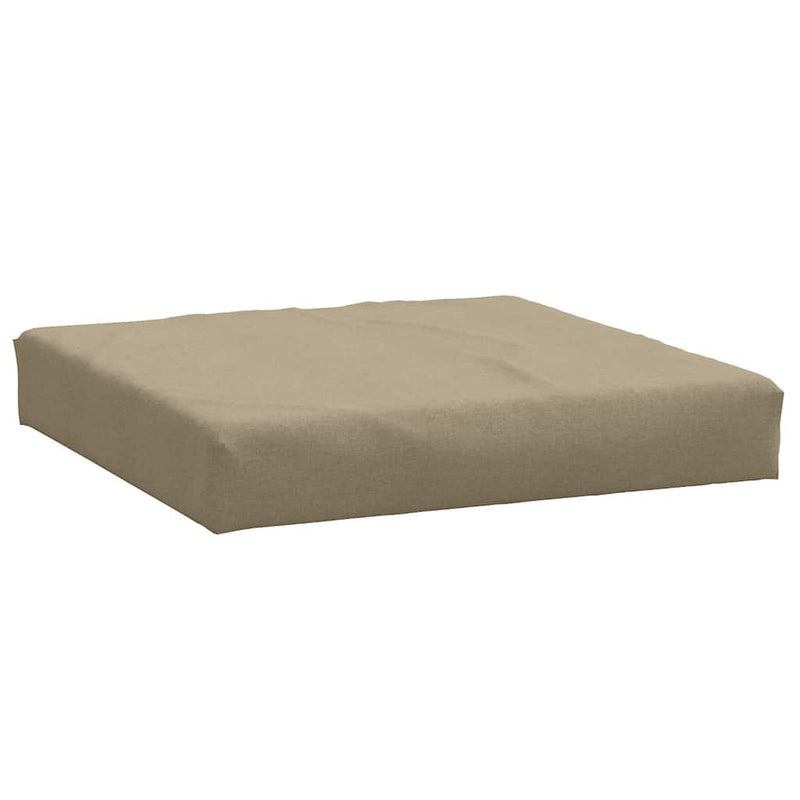 Load image into Gallery viewer, Vidaxl palletkussen 60x60x9,5 cm stof gemêleerd taupe