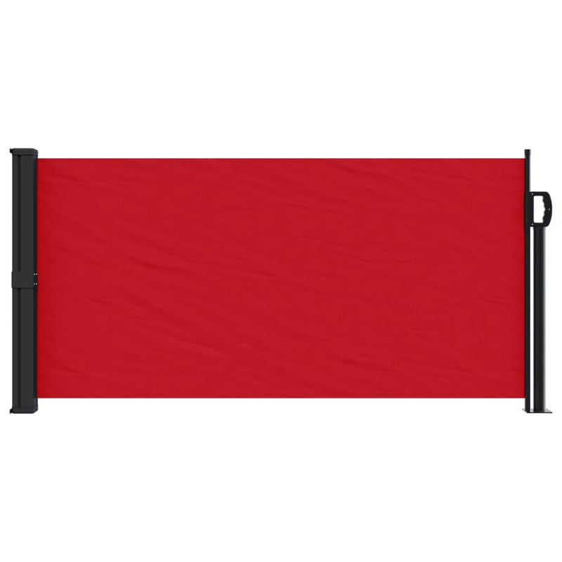 Load image into Gallery viewer, Vidaxl windscherm uittrekbaar 100x300 cm rood