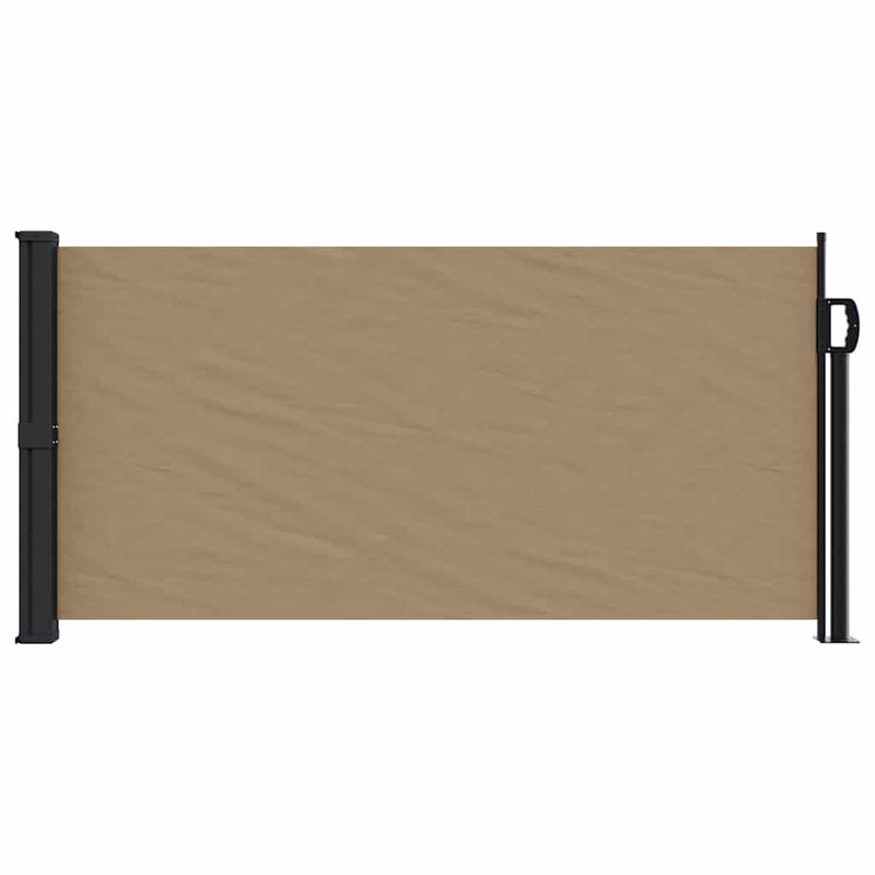 Load image into Gallery viewer, Vidaxl windscherm uittrekbaar 100x300 cm taupe