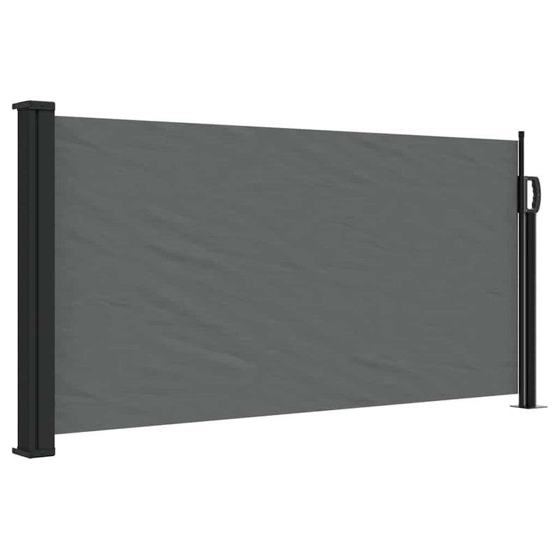 Afbeelding laden in galerijviewer, Vidaxl uitschuifbaar zijluifel antraciet 100x300 cm