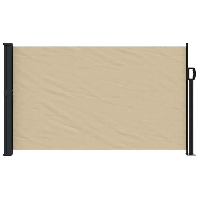 Load image into Gallery viewer, Vidaxl windscherm uittrekbaar 117x300 cm beige