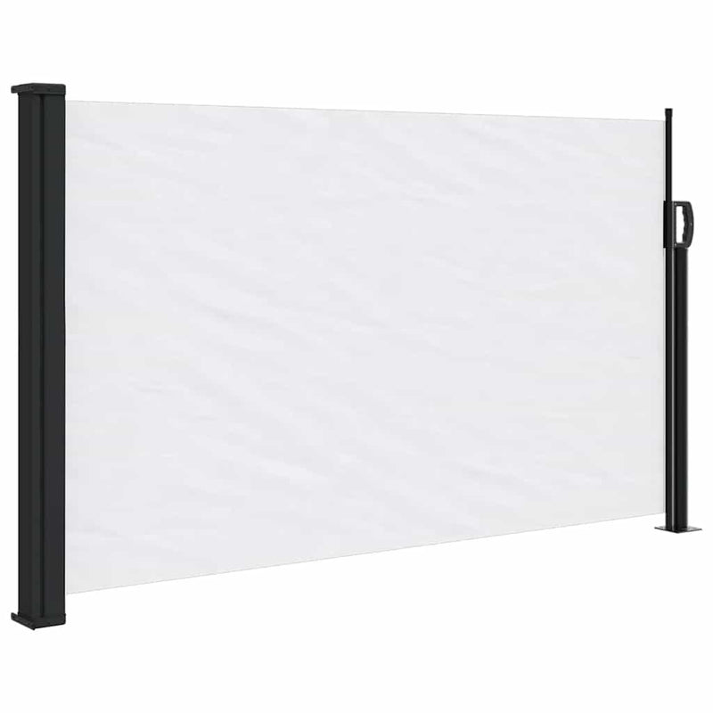 Afbeelding laden in galerijviewer, Vidaxl windscherm uittrekbaar 117x300 cm wit